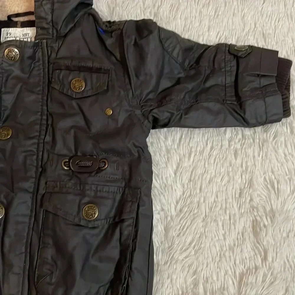Little happy chappy jacket y coat for baby